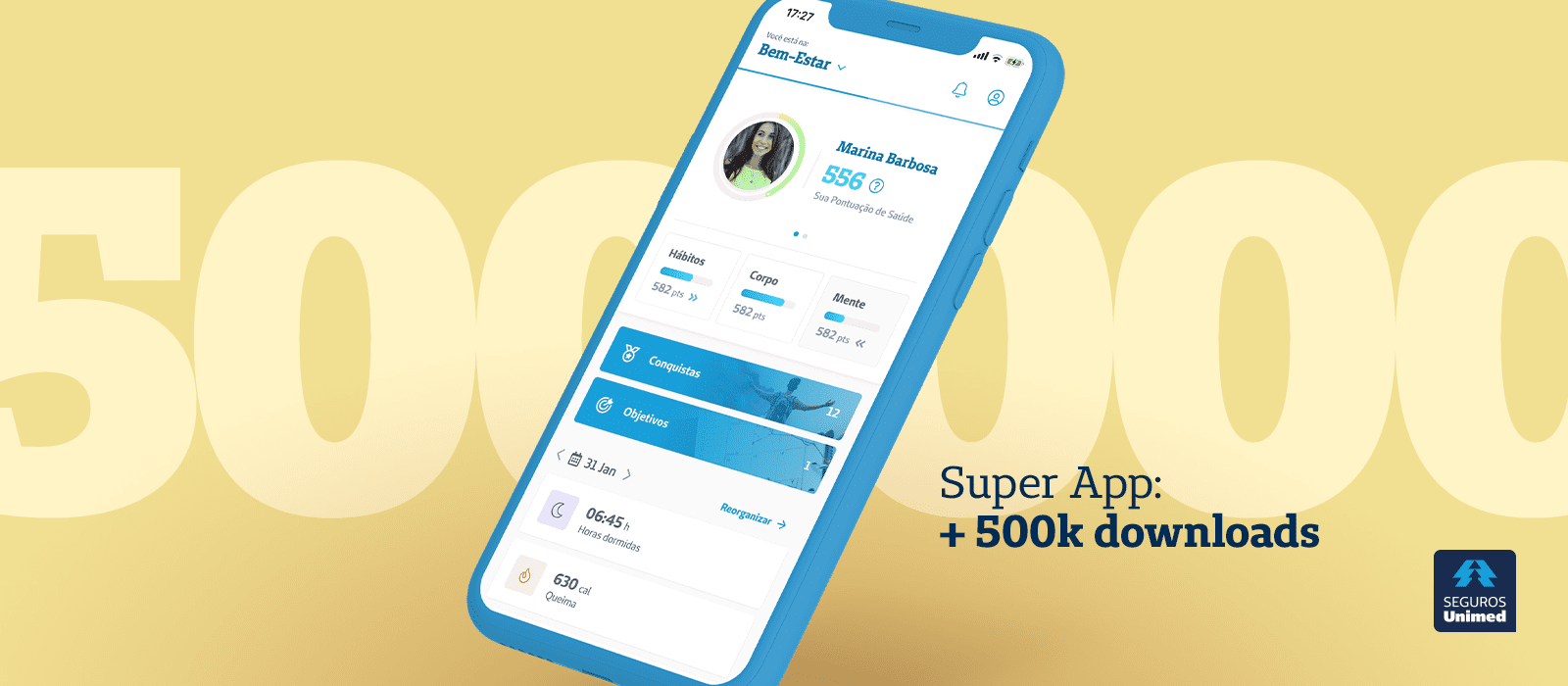Seguros Unimed Super App - 500K downloads